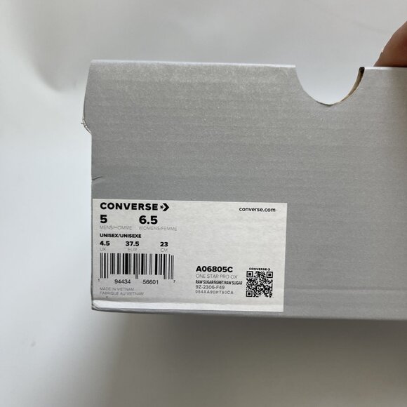 Converse One Star Pro Raw Sugar Brown Women’s Size 6.5 US Brand New With Box - Picture 10 of 13